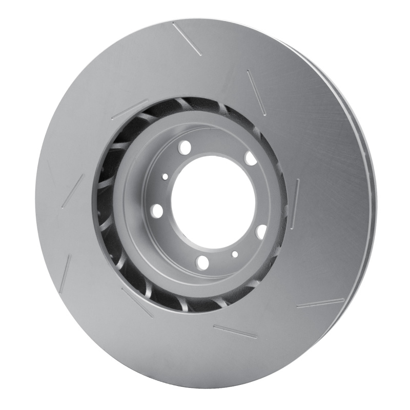 Porsche Panamera Brake Rotor (1) - Front Left - R1 Concepts - Slotted GeoSPEC - `10-`23
